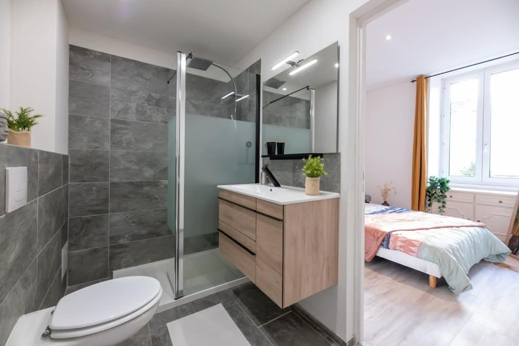 Appartement Entierement Renove Et Cosy Avec Jardin Mulhouse Bagian luar foto